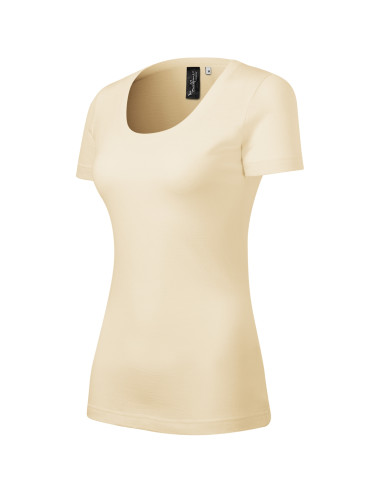 Adler MALFINIPREMIUM Damen T-Shirt Merino Rise 158 Mandeldruck