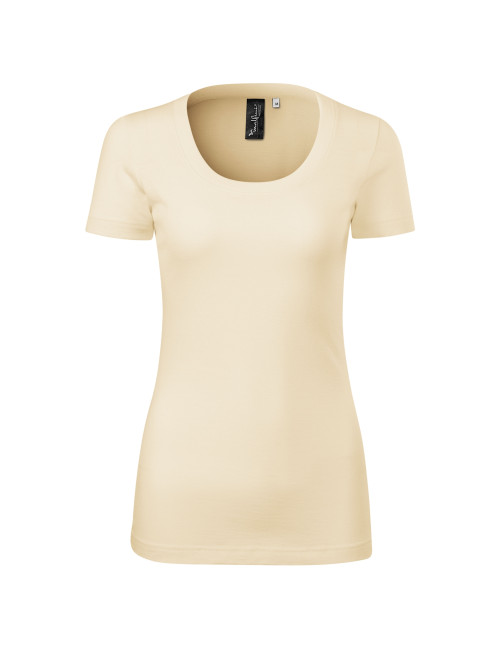 Adler MALFINIPREMIUM Damen T-Shirt Merino Rise 158 Mandeldruck