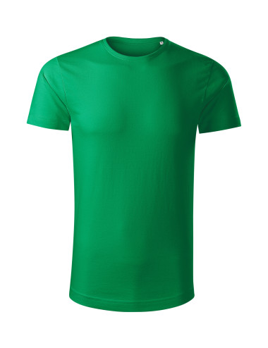 Adler MALFINI Herren T-Shirt Origin 171 grasgrüne Arbeitskleidung