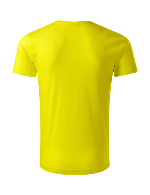 Adler MALFINI Herren T-Shirt Origin 171 Arbeitskleidung mit Zitronenstickerei