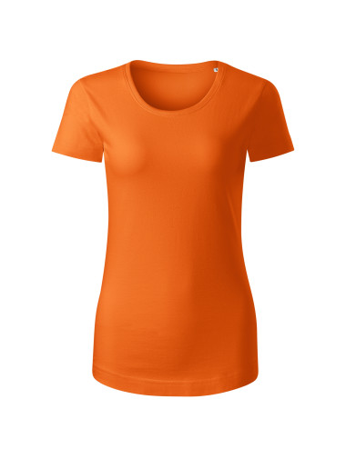 Adler MALFINI Women`s T-shirt Origin 172 orange logo embroidery