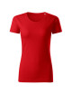 Adler MALFINI Native 174 Damen T-Shirt, rote Logo-Stickerei