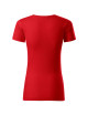 Adler MALFINI Native 174 Damen T-Shirt, rote Logo-Stickerei