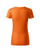 Adler MALFINI Native 174 Damen T-Shirt, orangefarbene Logo-Stickerei