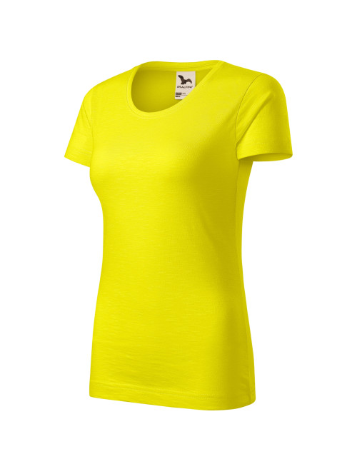 Adler MALFINI Native 174 Damen T-Shirt mit Zitronen-Sticklogo