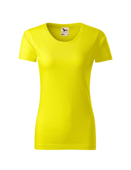 Adler MALFINI Native 174 Damen T-Shirt mit Zitronen-Sticklogo