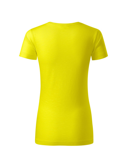 Adler MALFINI Women`s T-shirt Native 174 lemon logo embroidery