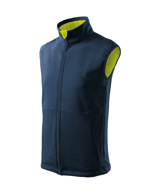 Softshell men`s vest vision 517 navy blue Adler Malfini