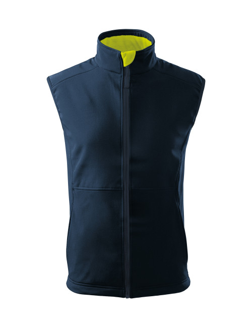 Softshell men`s vest vision 517 navy blue Adler Malfini