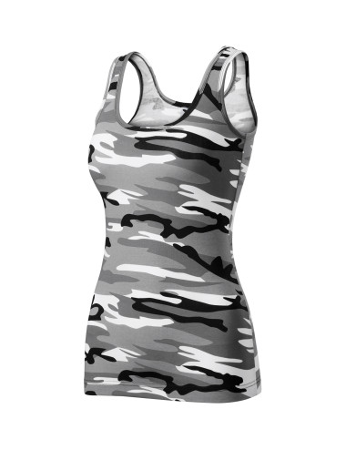 Damenoberteil Adler Malfini Camo Triumph C36 camouflage gray