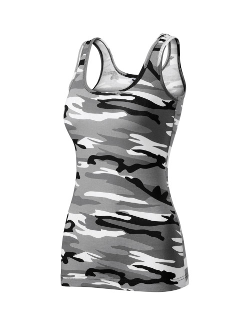 Top damski Adler Malfini Camo Triumph C36 camouflage gray - P&M