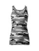 Damenoberteil Adler Malfini Camo Triumph C36 camouflage gray