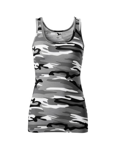 Damenoberteil Adler Malfini Camo Triumph C36 camouflage gray