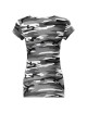 Koszulka damska Adler Malfini Camo Pure camouflage gray - P&M
