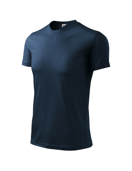 Adler MALFINI Herren T-Shirt Fantasy 124 marineblaue Workwear-Stickerei