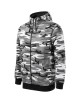 Adler Malfini Men's Camo Zipper Sweatshirt - Camouflage Gray