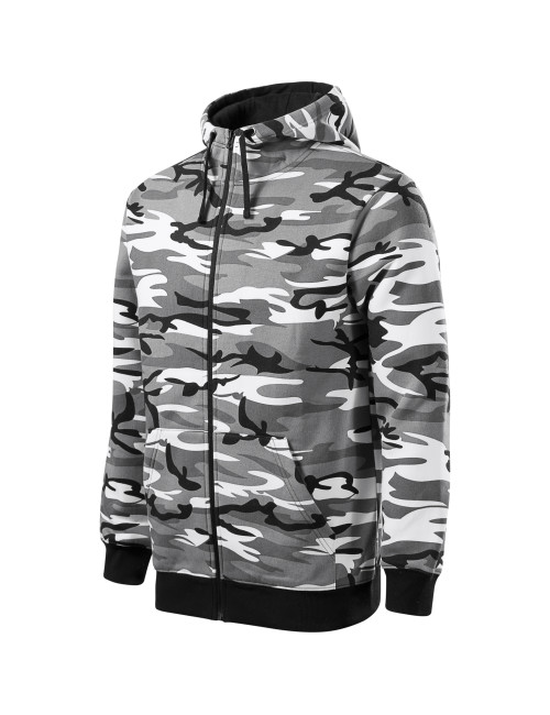 Herrenjacke Adler Malfini Camo Zipper camouflage gray