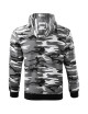 Adler Malfini Men's Camo Zipper Sweatshirt - Camouflage Gray