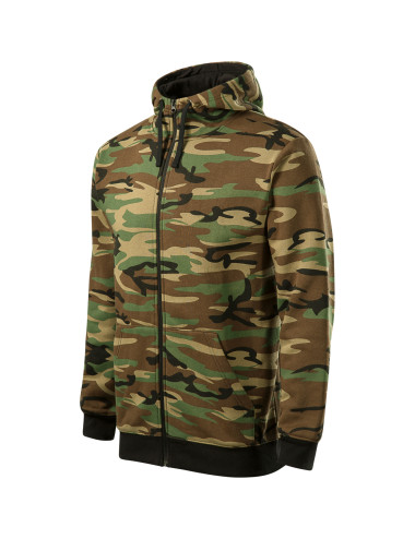 Men`s camo zipper c19 camouflage brown Adler Malfini