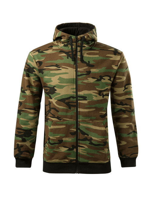 Men`s camo zipper c19 camouflage brown Adler Malfini