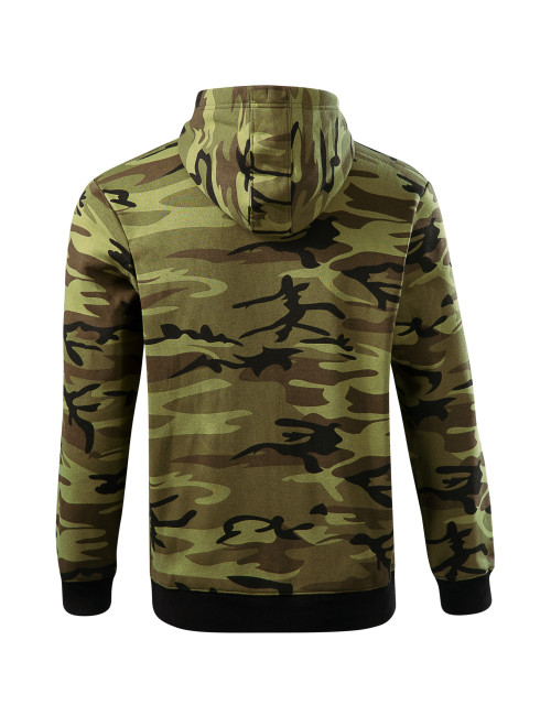Bluza męska camo zipper c19 camouflage green Adler Malfini