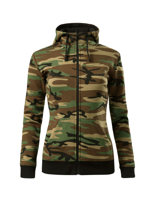 Bluza damska camo zipper c20 camouflage brown Adler Malfini