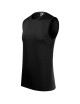 Adler MALFINI Herren Top Breeze 820 schwarz mit Logo-Stickerei