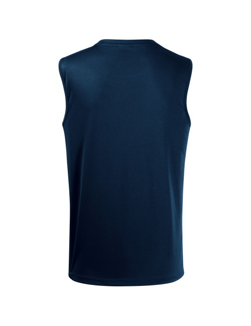 Adler MALFINI Herren-Top Breeze 820, Marineblau, Aufdruck, Stickerei, Firmenlogo