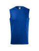 Adler MALFINI Herren-Top Breeze 820 kornblumenblauer Stickerei-Logo-Aufdruck