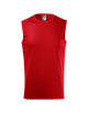 Adler MALFINI Herren-Top Breeze 820, rote Stickerei, Firmenlogo-Aufdruck