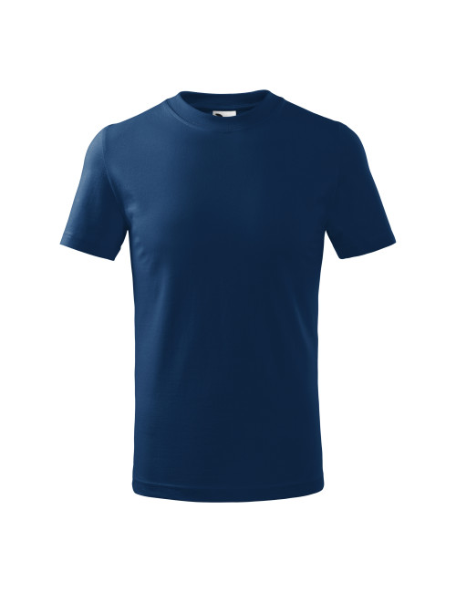 Basic Kinder T-Shirt 138 dunkelblau Adler Malfini