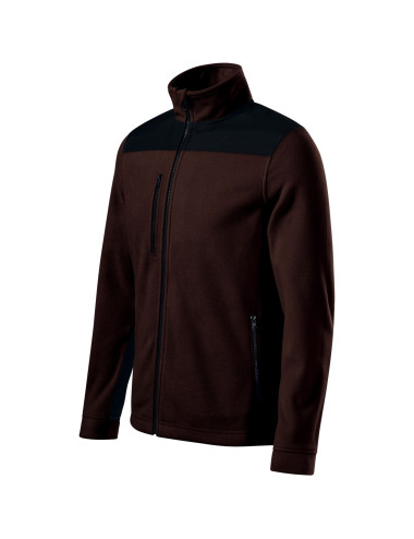 Meta tytuł: Ciepła sportowa bluza polar unisex Effect 530 kawowy Ri