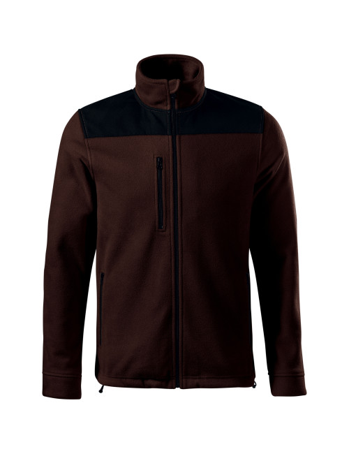 Meta tytuł: Ciepła sportowa bluza polar unisex Effect 530 kawowy Ri