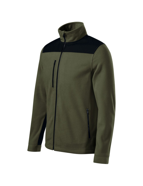Warmes Unisex-Fleece-Sweatshirt Effect 530 RIMECK mit militärischer Stickerei