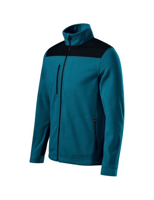 Adler RIMECK unisex fleece Effect 530 petrol blue embroidery logo print