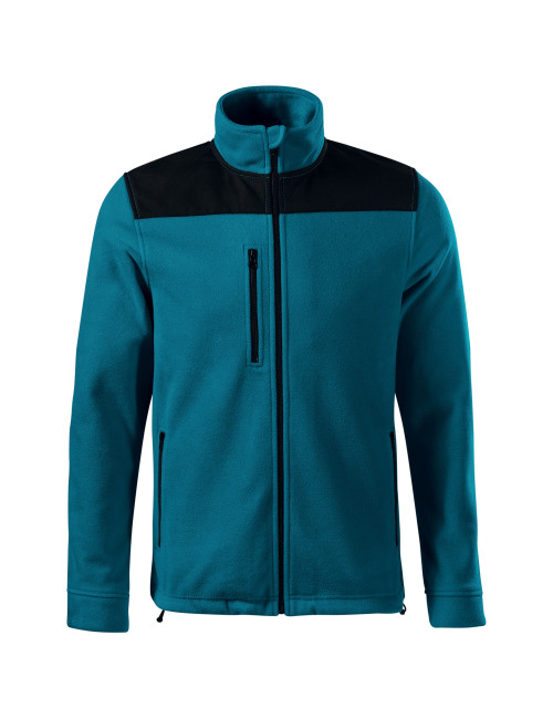 Adler RIMECK unisex fleece Effect 530 petrol blue embroidery logo print