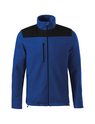 Warmes, sportliches Unisex-Fleece Effect 530 RIMECK, Kornblumenblau, Logo-Stickerei