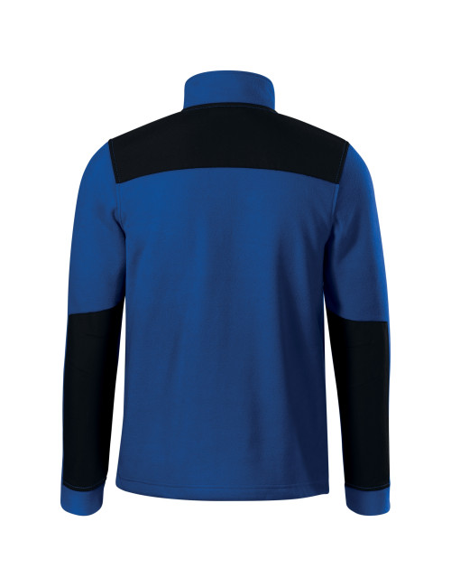 Warmes, sportliches Unisex-Fleece Effect 530 RIMECK, Kornblumenblau, Logo-Stickerei
