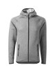Adler MALFINI Men`s Stretch Fleece Direct 417 Dark Gray Melange Embroidery