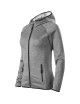 Adler MALFINI Women`s Stretch Fleece Direct 418 Dark Gray Melange Embroidery