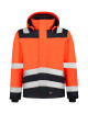 Adler TRICORP Unisex Arbeitsjacke Midi Parka High Vis Bicolor T51