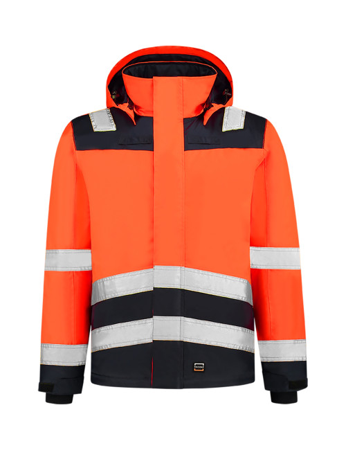 Adler TRICORP Unisex Arbeitsjacke Midi Parka High Vis Bicolor T51