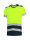 Unisex t-shirt high vis bicolor t01 fluorescent yellow Adler Tricorp