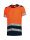 Unisex t-shirt high vis bicolor t01 fluorescent orange Adler Tricorp