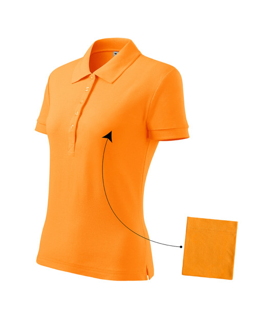 Koszulka polo damska cotton 213 mandarynkowy Adler Malfini