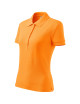 Ladies polo shirt cotton heavy 216 tangerine Adler Malfini