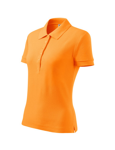 Damen-Poloshirt Baumwolle Heavy 216 Mandarine Adler Malfini