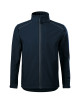 Adler MALFINI Softshell kurtka męska Valley 536 granatowy logo nadruk