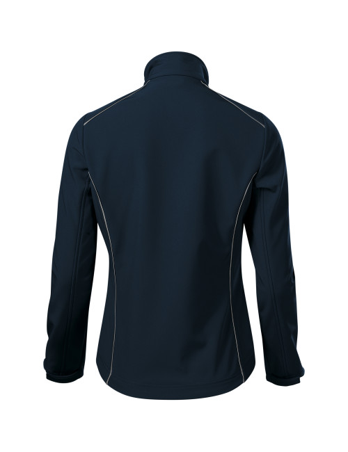Adler MALFINI Softshell Damenjacke Valley 537 marineblauer Aufdruck