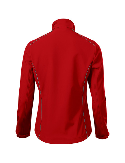 Adler MALFINI Softshell women`s jacket Valley 537 red embroidery print